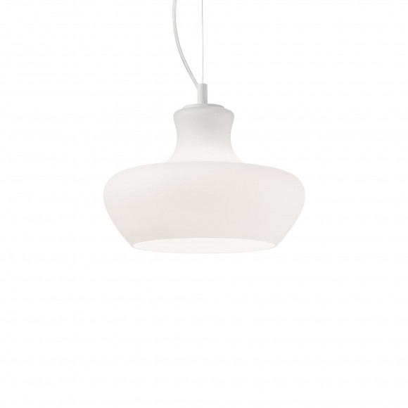Ideal Lux 137315 Pendelleuchte Aladino 1x60W| E27 - weiß