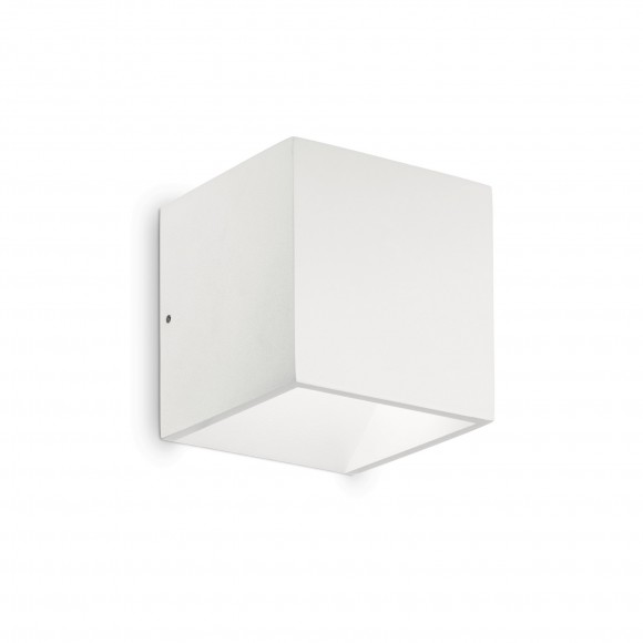 Ideal Lux 149745 LED Außenwandleuchte Rubik 1x6W| IP44 - weiß