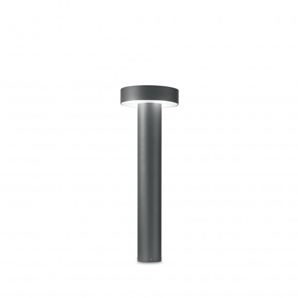 Ideal Lux 153193 Sockelleuchte Tesla Small anthrazit 4x15W | G9 | IP44 - schwarz