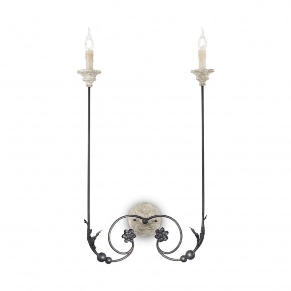 Ideal Lux 166421 Wandleuchte Volterra 2x40W|E14