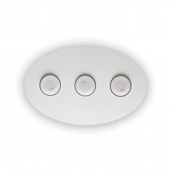 Ideal Lux 175768 Deckenleuchte Logos 3x15W|GX53|3000K