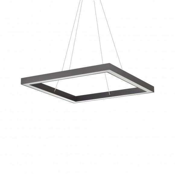 Ideal Lux 245713 LED Hängeleuchte Kronleuchter Oracle 1x43W | 3000K - schwarz