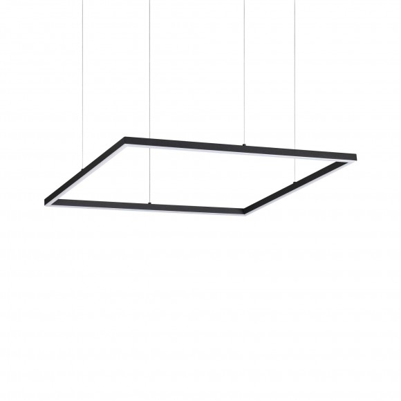 Ideal Lux 259185 LED Hängende Deckenleuchte Oracle Slim 1x41w | 3300lm | 3000k - schwarz