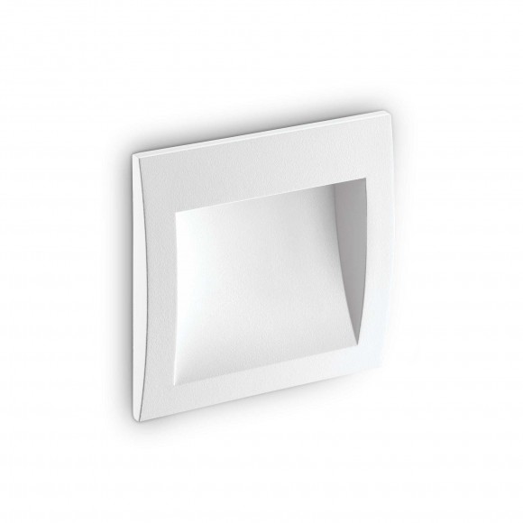 Ideal Lux 268989 LED Außen Wandleuchte Wire 1x4w | 200lm | 3000k | IP65 - weiß