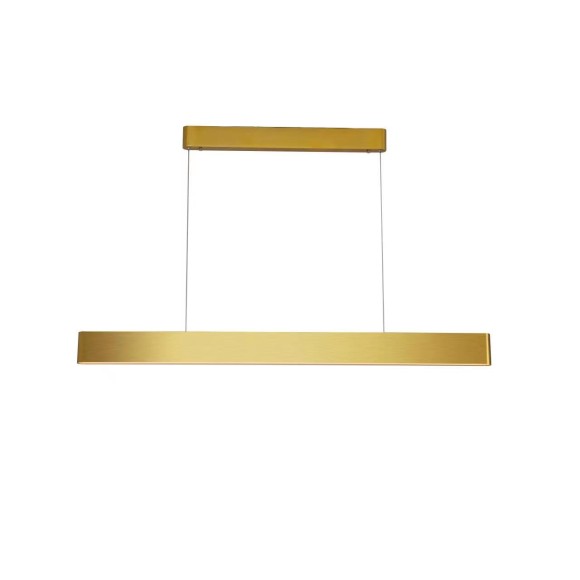 Immax 07157-G120X LED Hängeleuchte Neo Fino 1x40W | 2824lm | 2700-6500K | RGB - dimmbar, Fernbedienung, Smart, Gold