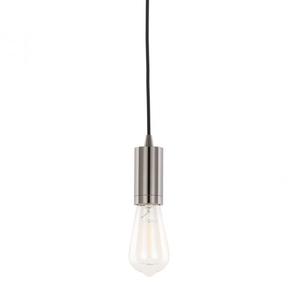 Italux DS-M-038 SHINY BLACK Moderna | 60W E27