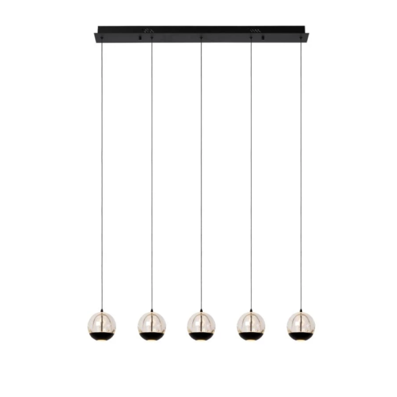 Lucide L134982530 LED Pendelleuchte SENTUBAL | 5x5,3W integrierte LED-Quelle | 5x230lm | 2700K