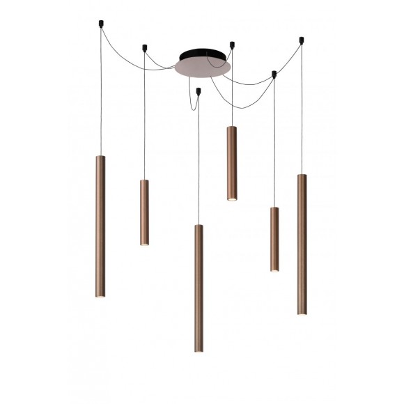 Lucide 74403/06/97 LED Hängeleuchte Deckenleuchte Lorenz 6x4W | 3000K
