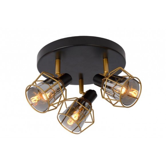 Lucide 77977/13/30 Decken- und Spotleuchte Nila 3x25W | E14