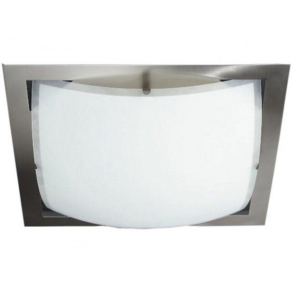 Philips Massive Deckenanbauleuchte Quadros 1x100W E27 - chrom matt