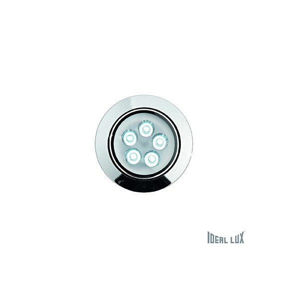 Ideal Lux LED Spotleuchte DELTA 5x1W LED LED - chrom