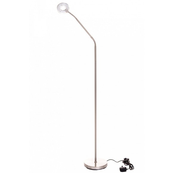 LEDKO 00224 LED Stehlampe 1x5W | 3000K - chrom