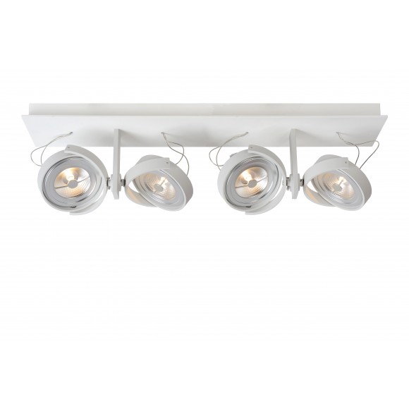 Lucide 09988/48/31 LED Decken- und Spotleuchte Specktrum 4x12W | G53 | 2700K