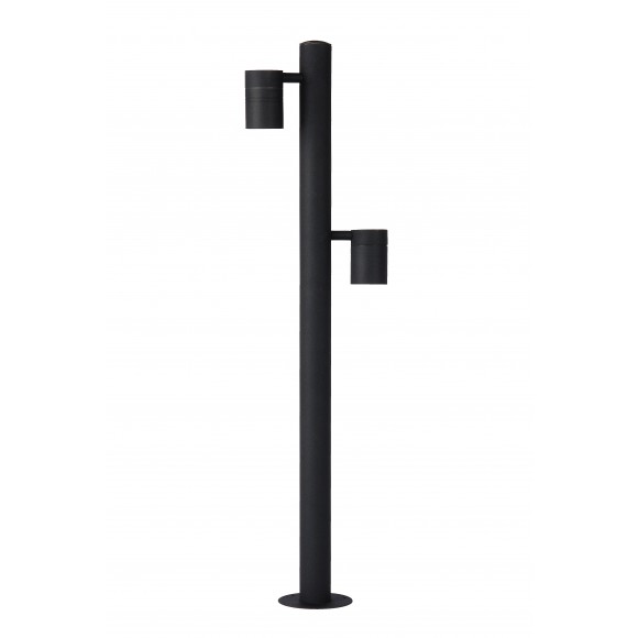 Lucide 14867/98/30 LED Außenstehleuchte Arne 2x10W | GU10 | 2700K | IP44