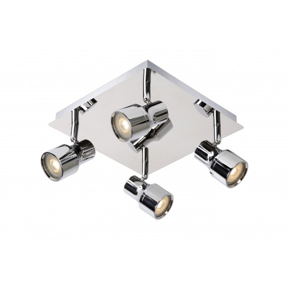 Lucide 17948/20/11 LED Deckenleuchte Sirene 4x5W | GU10 | 3000K | IP44