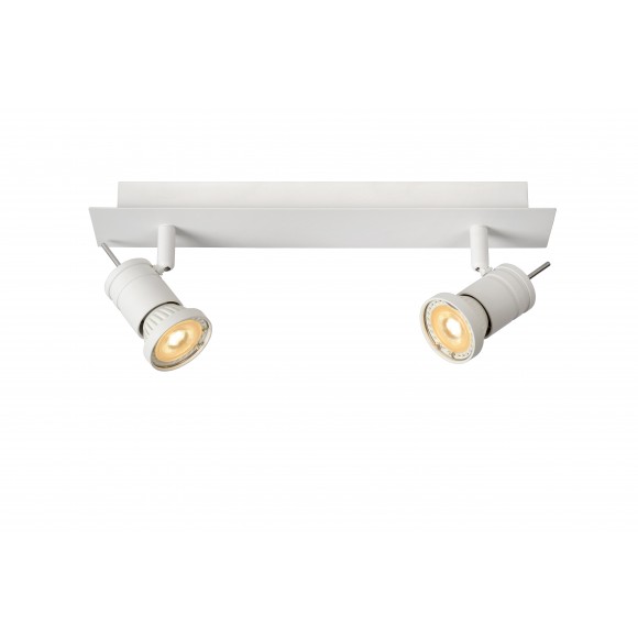 Lucide 17990/10/31 LED Decken- und Spotleuchte Twinny 2x5W | GU10 | 3000K