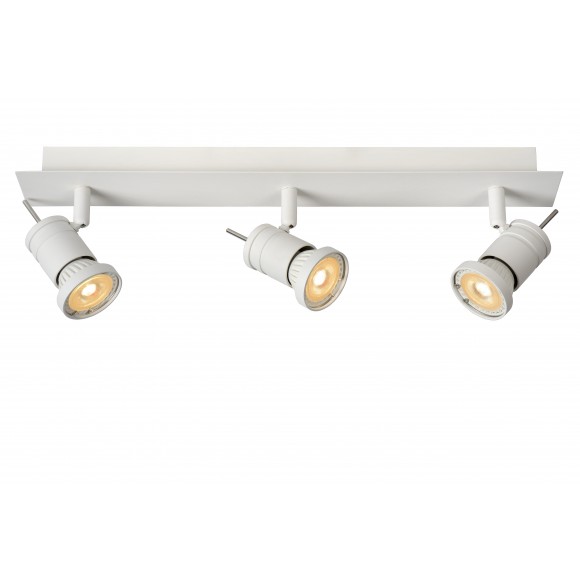 Lucide 17990/15/31 LED Decken- und Spotleuchte Twinny 3x5W | GU10 | 3000K