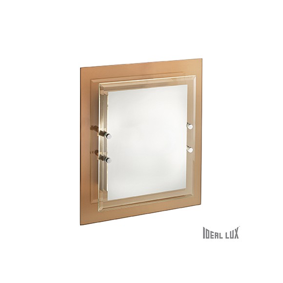 Ideal Lux Wandleuchte 3x60W E27 ALASKA - Bernstein