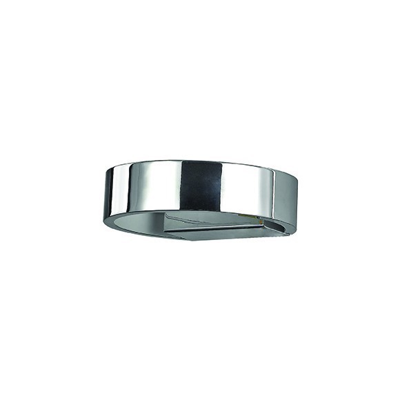 Ideal Lux 115184 LED Wandleuchte 1x5W Round Cromo