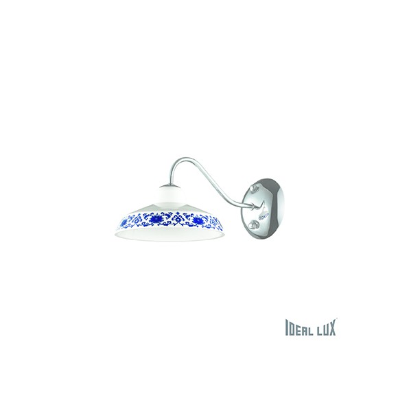 Ideal Lux Wandleuchte Bassano AP1 1x60W E27 - Landart
