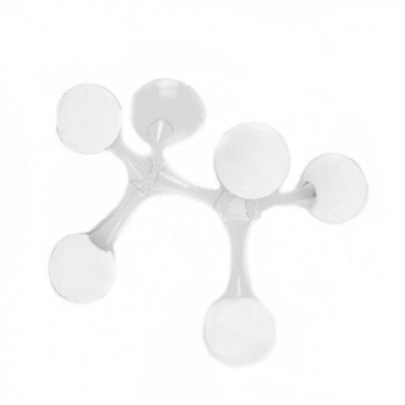 Ideal Lux 149 615 Anbauleuchte Nodino 5x15W| G9 - weiß