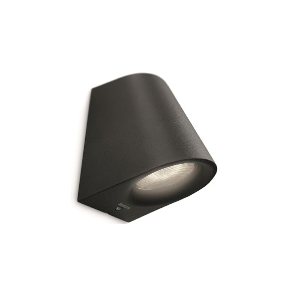 Philips 17287/30/16 LED Außenwandleuchte 1x4W Virga | 2700K | IP44
