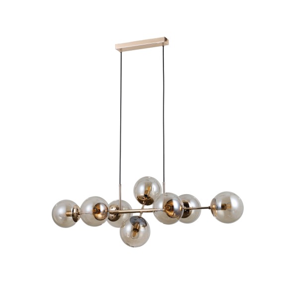 Italux PND-1098-8-GD Pendelleuchte Molite | 8xLED5W E14