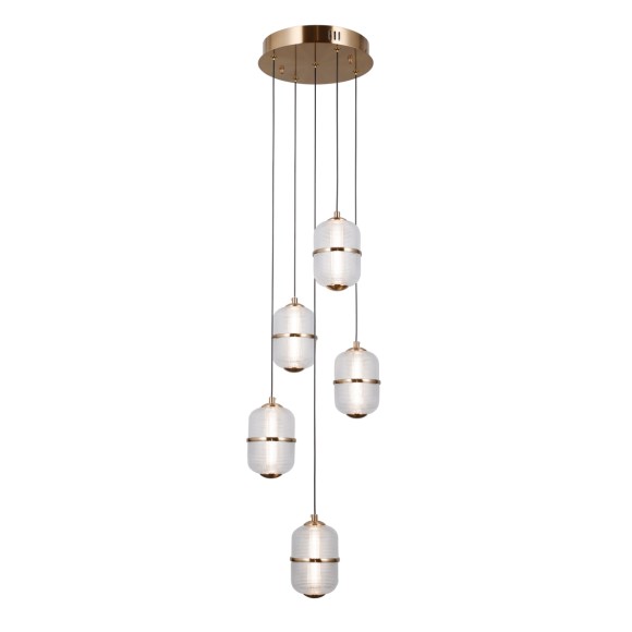 Italux PND-34375-5-HBR LED Pendelleuchte Alani | 28W LED | 2184lm | 3000K