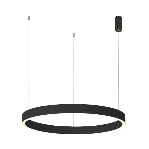 Italux PND-56215-080RPP-BK LED Pendelleuchte Brasco Down | 60W integrierte LED-Quelle | 2900lm | 3000+4000K