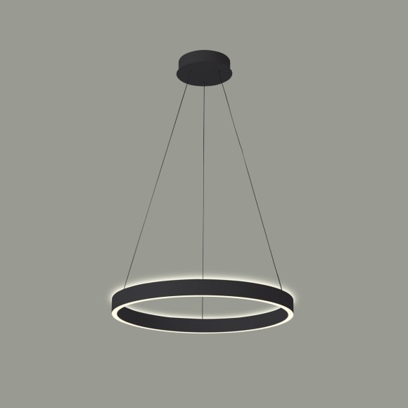 Italux PND-56215D-060RPC-BK LED Pendelleuchte Brasco Up Down | 60W integrierte LED-Quelle | 2800lm | 3000+4000K