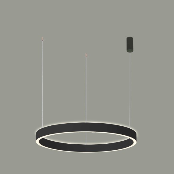 Italux PND-56215D-080RPP-BK LED Pendelleuchte Brasco Up Down | 80W integrierte LED-Quelle | 3900lm | 3000+4000K