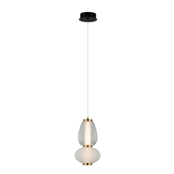 Italux PND-74937-2-BK LED Pendelleuchte Gastel | 8W LED | 490lm | 3000K