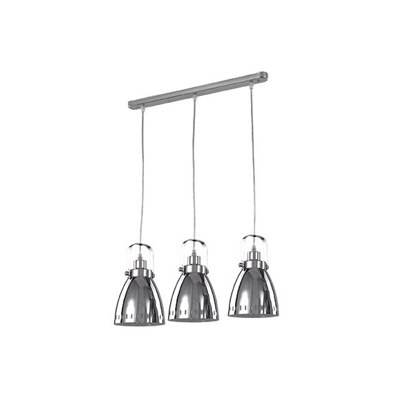 Ideal Lux Pendelleuchte Presa Jack SB3 3x60W E27 - chrom