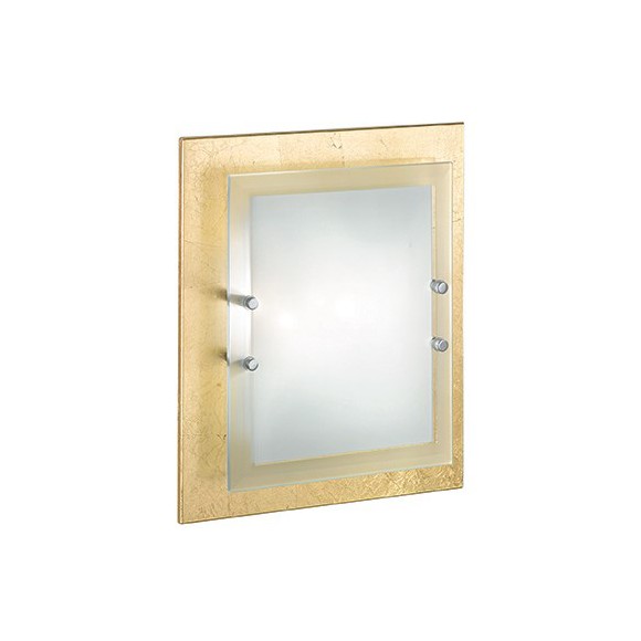 Ideal Lux Wand- und Deckenanbauleuchte ALASKA 3x60W E27 - gold