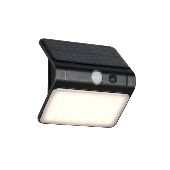 Trio TR23156102 LED solar Außenwandleuchte OLINDA | 2,5W integrierte LED-Quelle | 250lm | 4000K
