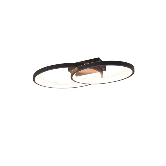 Trio R64482134 LED Anbau-Kronleuchter Malaga | 25W integrierte LED-Quelle | 2900 lm | 3000K