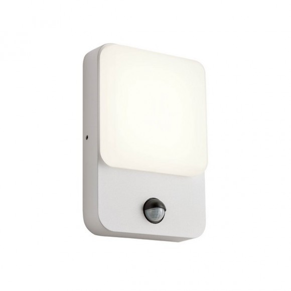 Redo 90132 COLIN Außenwandleuchte SMD LED 9W | 991/696lm | 4000 K | IP54 - weiß, Bewegungssensor