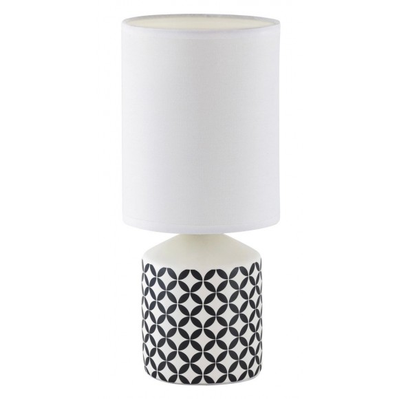 Rabalux 4398 Sophie Textillampe E14 1x40W weiß