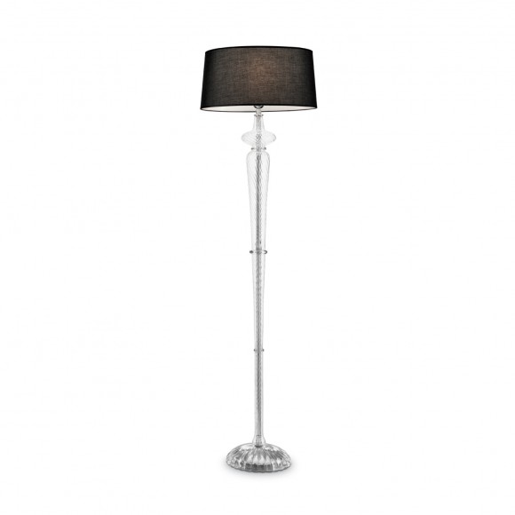 Ideal Lux 142623 Stehleuchte 1x60W Forcola | E27 - schwarz