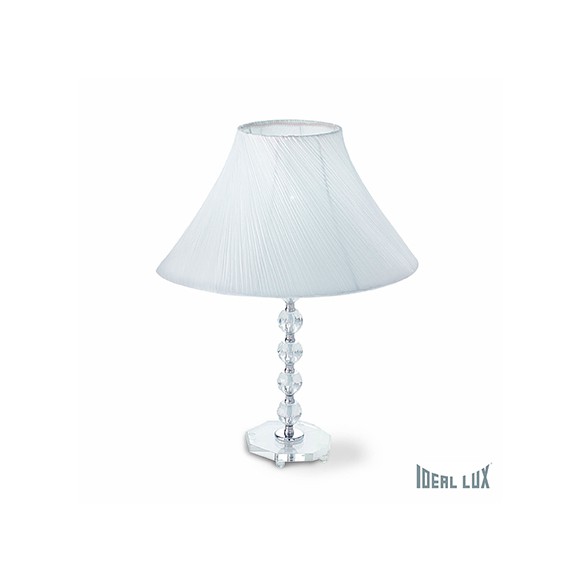 Ideal Lux Magie Big TL1 1x60W E27 Tischlampe - Kristall