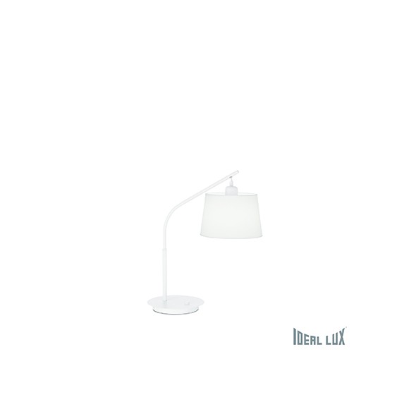 Ideal Lux DADDY 1x60W E27 Tischlampe - weiß