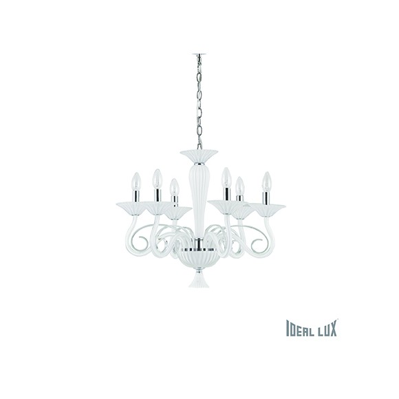 Ideal Lux Hängeleuchte Maxilian SP6 6x40W E14 - Eleganz