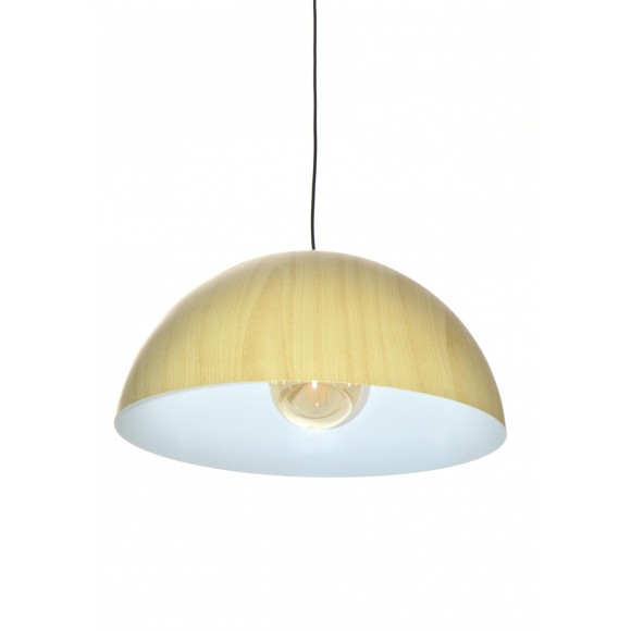 LEDKO 00370 Pendelleuchte 1x40W | E27 - Holzmotiv