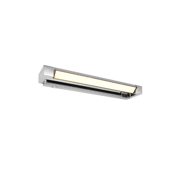 Trio T284770106 LED Wandleuchte über dem Spiegel FABRIZIO | 9W integrierte LED-Quelle | 1000lm | 2300+3000+4000K