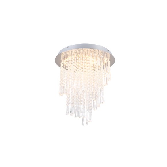 Trio Reality TR67349106 LED Deckenleuchte POMP | 30W integrierte LED-Quelle | 4000lm | 2700-6500K