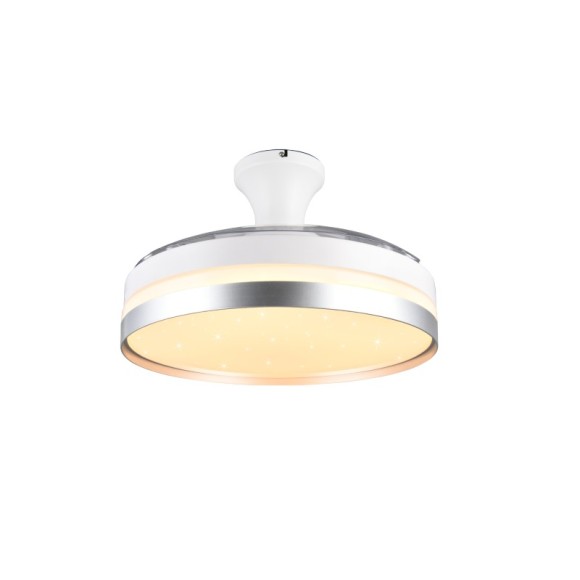 Trio Reality TR67382187 LED Ventilator mit Licht LINDBERG | 35W integrierte LED-Quelle | 4050lm