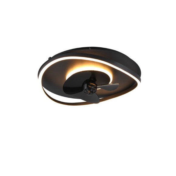 Trio Reality TR67393132 LED Ventilator mit Licht SORTLAND | 30W integrierte LED-Quelle | 3500lm | 2700-6500K