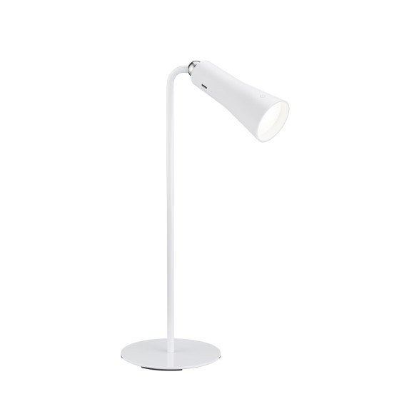Trio R52121131 LED Tisch- oder Klemmleuchte Maxi 1x2W | 200lm | 3000K - multifunktional, magnetisch, dimmbar, 4-Stufen-Touch, weiß