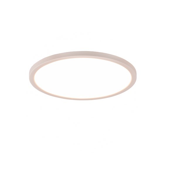 Trio R64371131 LED-Deckenleuchte Aureo 1x18W | 2200lm | 3000-6500K + RGB | IP20 - indirekte Beleuchtung, integrierter Dimmer, stufenlos einstellbare Lichtfarbe, Memory-Funktion, Nachtmodus, Fernbedienung, mattweiß