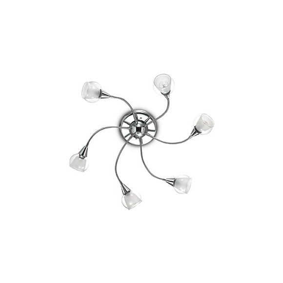 Ideal Lux 028 699 Deckenleuchte Tender 6x40W|E14